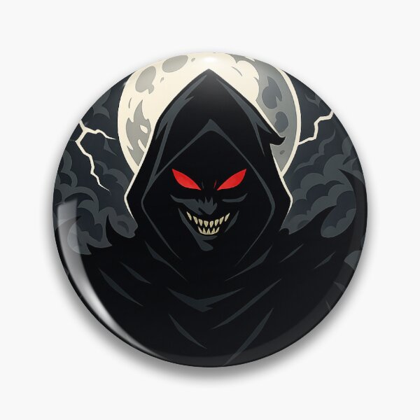 Item preview, Hooded Shadow Demon – Dark Anime Fantasy Art designed and sold by Meow-WoofDesign.