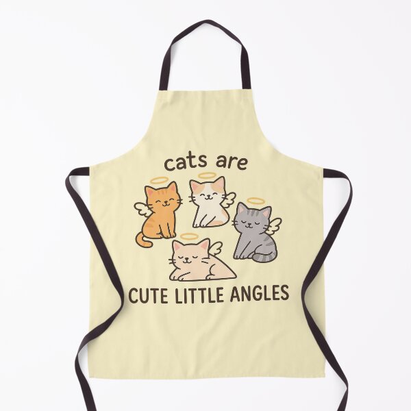 Item preview, Cats Are Cute Little Angles – Funny Cat Meme Design designed and sold by Bratak.