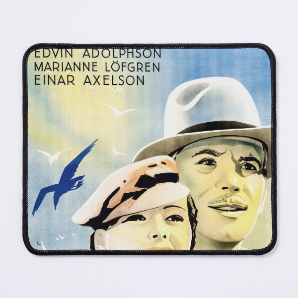 Item preview, Vintage Swedish Movie Poster | På Solsidan | 1930s Art Deco Style | Ingrid Bergman & Gustaf Molander | Retro Film Decor designed and sold by artofuniverse.