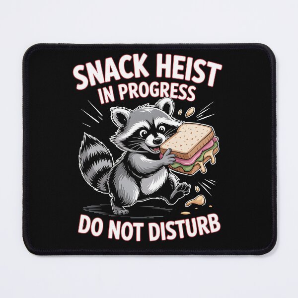 Item preview, Snack heist - simply raccoon - Got raccoon - Funky raccoon - Do it with raccoons - Raccoon for all - Inspired by raccoon - Easy raccoon designed and sold by JansenGS.