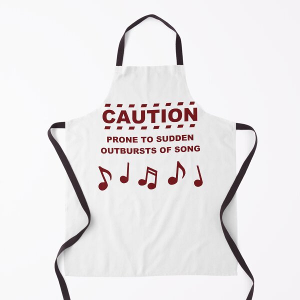 Item preview, Caution Prone To Sudden Outbursts Of Song designed and sold by InkaBader.