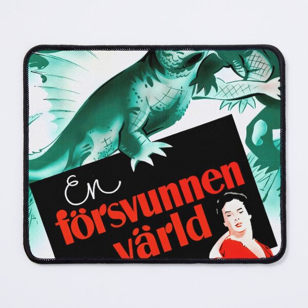 Item preview, Vintage Movie Poster | One Million BC | Victor Mature & Carole Landis | 1940s Art | Dinosaurs | Classic Film Decor designed and sold by artofuniverse.