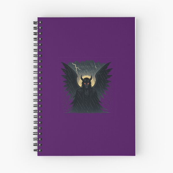 Item preview, Winged Dark Demon – Anime Gothic Fantasy Artwork designed and sold by Meow-WoofDesign.