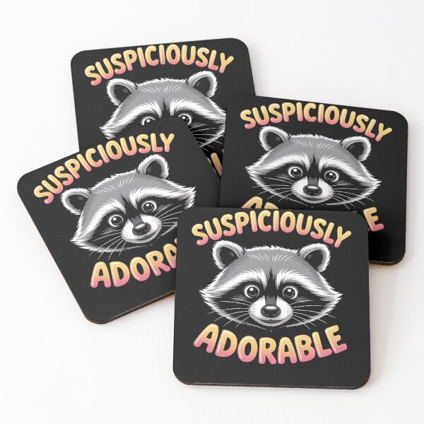 Item preview, Adorable - simply raccoon - Got raccoon - Funky raccoon - Do it with raccoons - Raccoon for all - Inspired by raccoon - Easy raccoon designed and sold by JansenGS.