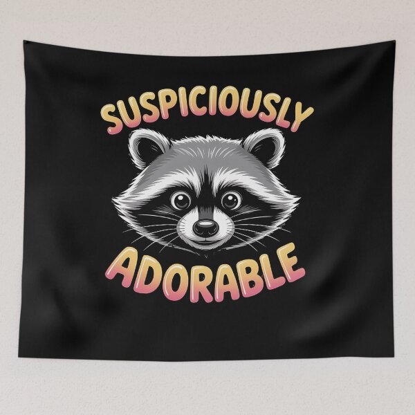 Item preview, Adorable - simply raccoon - Got raccoon - Funky raccoon - Do it with raccoons - Raccoon for all - Inspired by raccoon - Easy raccoon designed and sold by JansenGS.