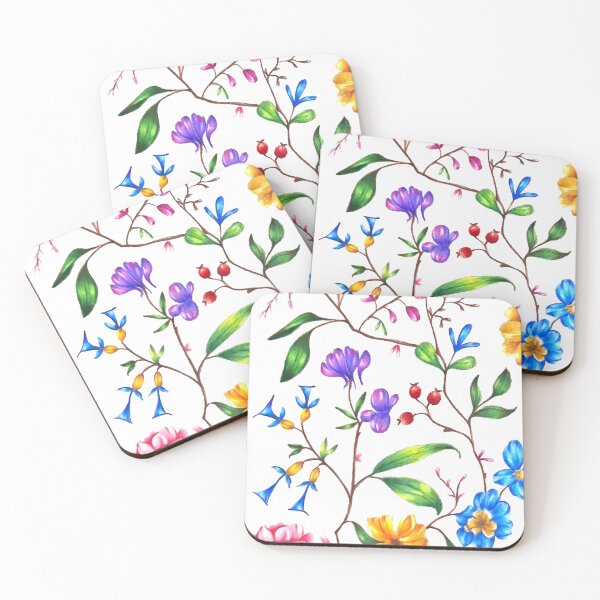 Item preview, Pencil Florals designed and sold by Eneiles.