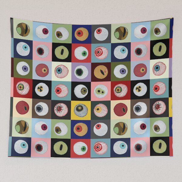 Item preview, Glass Eye Ball Checkered designed and sold by toowoosh.