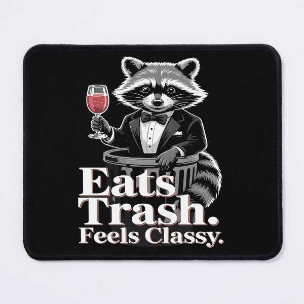 Item preview, Eats trash - simply raccoon - Adorable - Funky raccoon - Do it with raccoons - Raccoon for all - Inspired by raccoon - Easy raccoon designed and sold by JansenGS.