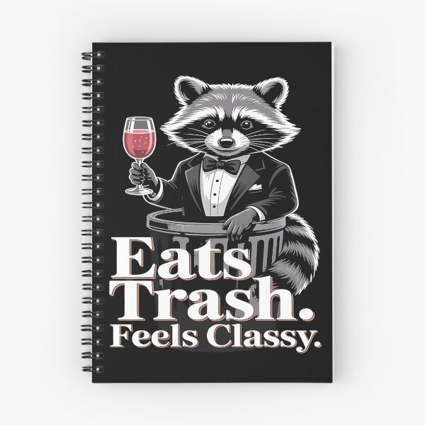 Item preview, Eats trash - simply raccoon - Adorable - Funky raccoon - Do it with raccoons - Raccoon for all - Inspired by raccoon - Easy raccoon designed and sold by JansenGS.