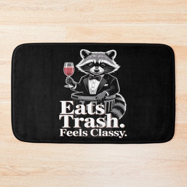 Item preview, Eats trash - simply raccoon - Adorable - Funky raccoon - Do it with raccoons - Raccoon for all - Inspired by raccoon - Easy raccoon designed and sold by JansenGS.