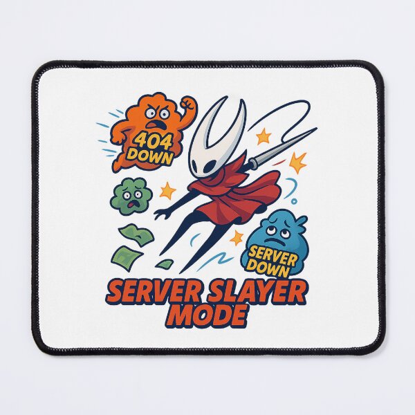Item preview, Server Slayer Mode – Funny Gaming Meme Design designed and sold by Bratak.