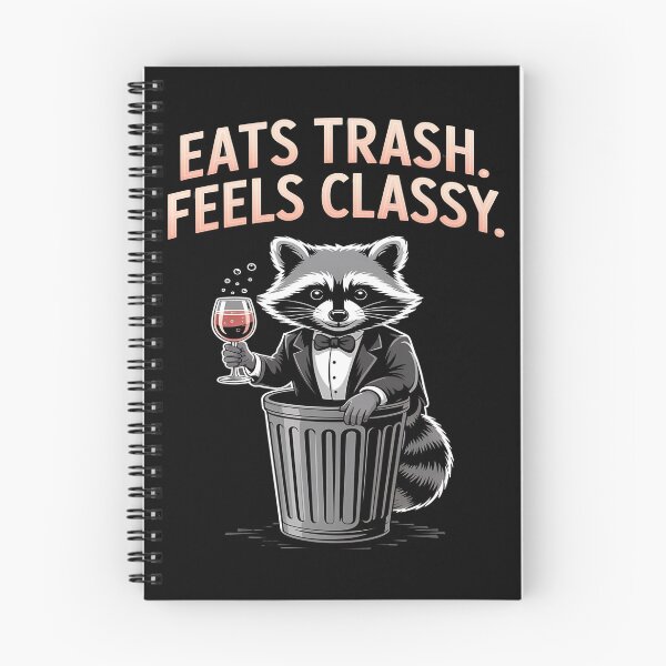 Item preview, Eats trash - simply raccoon - Got raccoon - Funky raccoon - Do it with raccoons - Raccoon for all - Inspired by raccoon - Easy raccoon designed and sold by JansenGS.