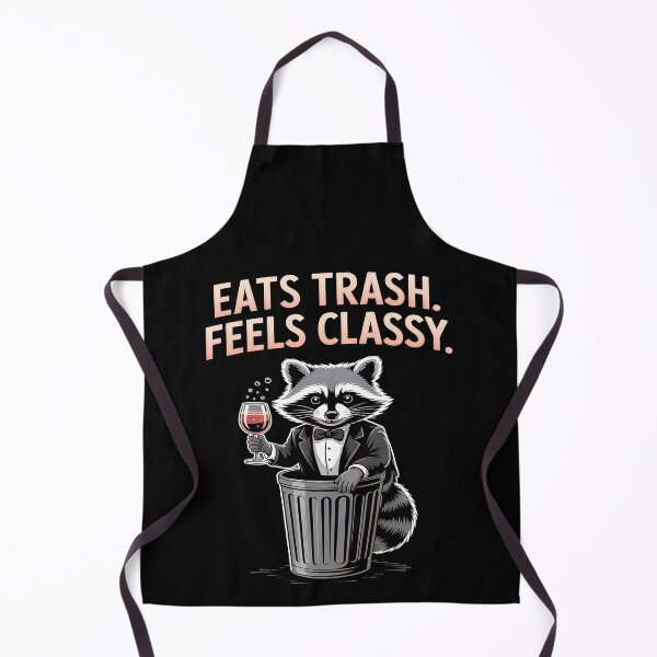 Item preview, Eats trash - simply raccoon - Got raccoon - Funky raccoon - Do it with raccoons - Raccoon for all - Inspired by raccoon - Easy raccoon designed and sold by JansenGS.