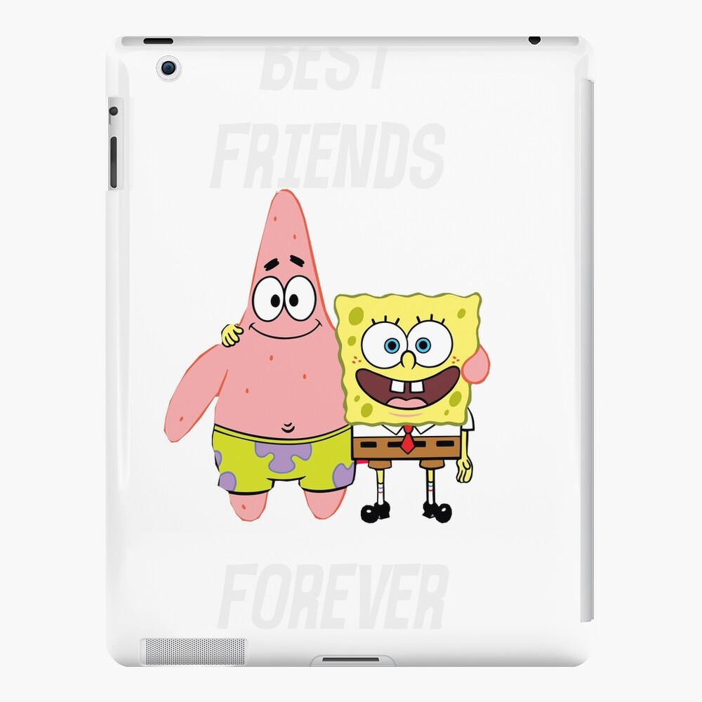 "Patrick & Spongebob beste Freunde für immer [weißer Text]" iPadHülle