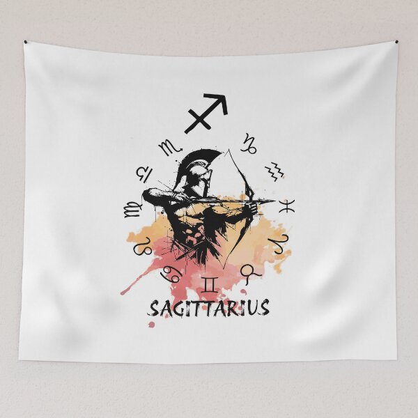 Item preview, Sagittarius Aura Horoscope Art designed and sold by Hori4on.