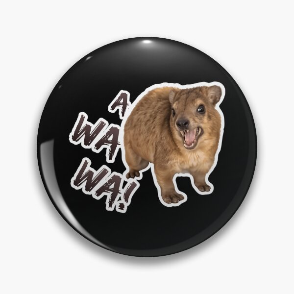 Item preview, Awawa Angry Screaming Hyrax Meme - Cute  Funny designed and sold by bryttanisiarra.