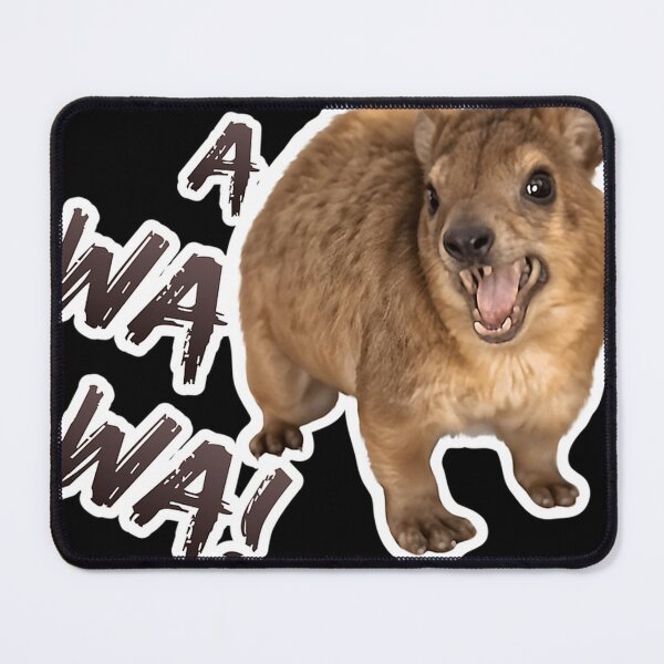 Item preview, Awawa Angry Screaming Hyrax Meme - Cute  Funny designed and sold by bryttanisiarra.