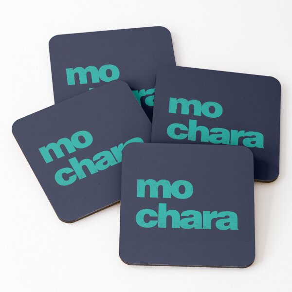 Item preview, Mo Chara My Friend Irish Gaeilge Phrase Green Celtic Humor designed and sold by unrealindeed.