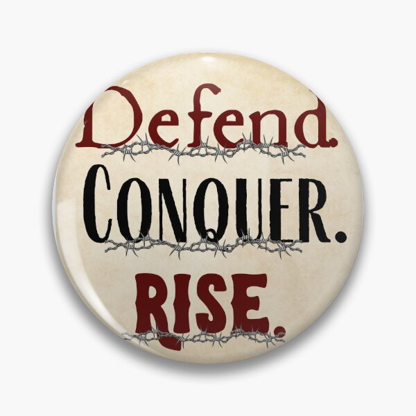 Item preview, Defend. Conquer. Rise. designed and sold by rithattdesigns.