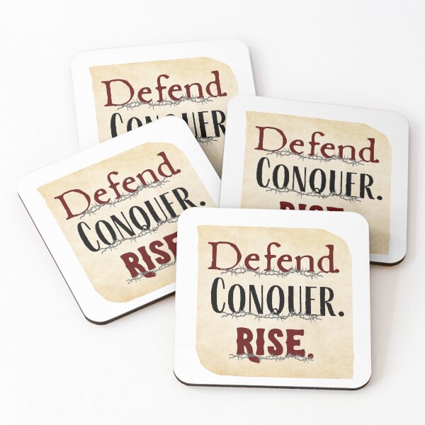 Item preview, Defend. Conquer. Rise. designed and sold by rithattdesigns.