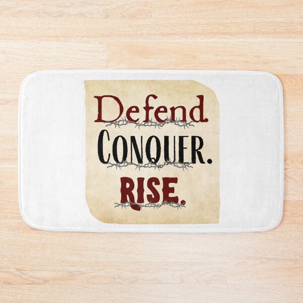 Item preview, Defend. Conquer. Rise. designed and sold by rithattdesigns.