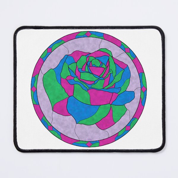 Item preview, Polysexual Pride Rose designed and sold by Oneiromancer’s Trove .