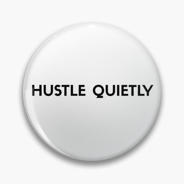 Item preview, Hustle Quietly Tee – Motivational Streetwear Shirt | Bold Minimal Streetwear Shirt | Unique Style designed and sold by Vamos Store.