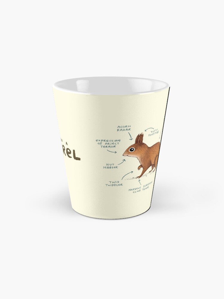 Alternate view of Anatomy of a Squirrel Mug