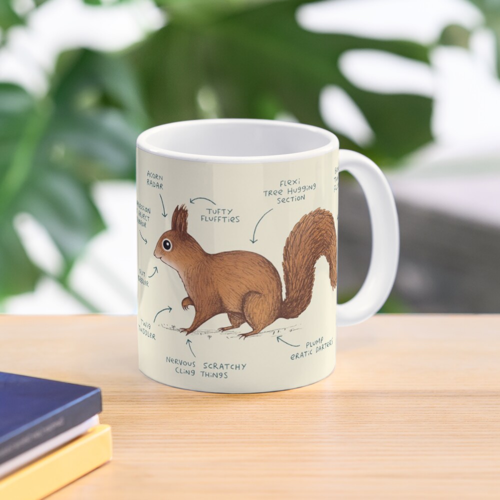 Anatomy of a Squirrel Mug