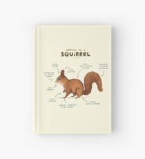 Cuaderno de tapa dura Anatomía de una ardilla