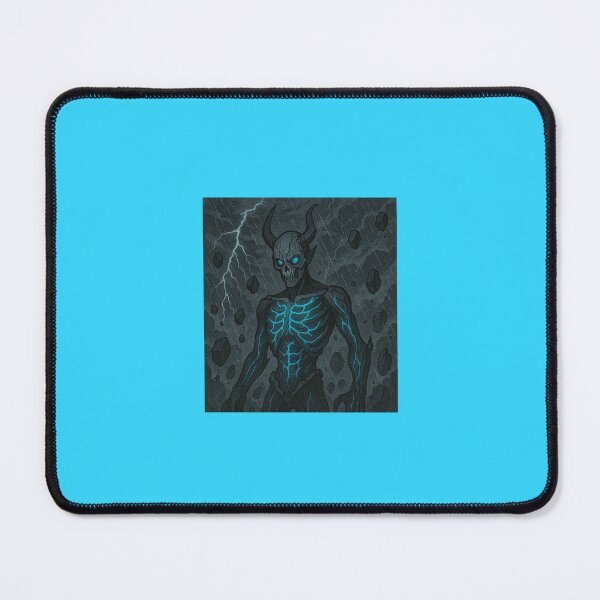 Item preview, Skeletal Demon – Dark Anime Fantasy Horror Art designed and sold by Meow-WoofDesign.