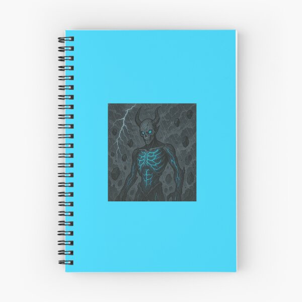 Item preview, Skeletal Demon – Dark Anime Fantasy Horror Art designed and sold by Meow-WoofDesign.