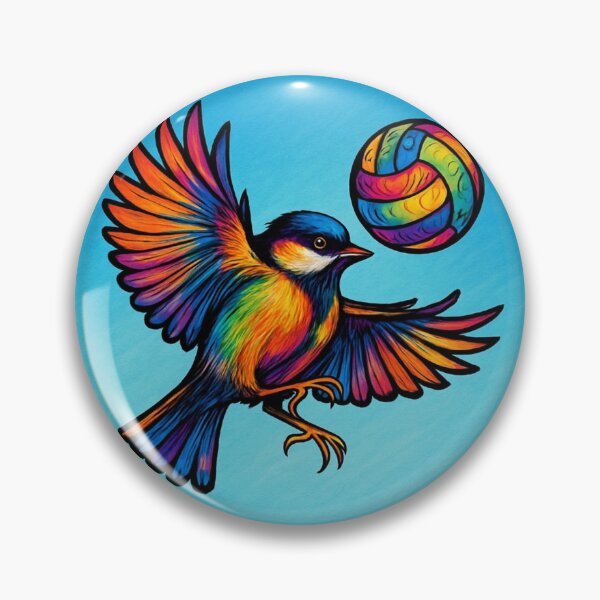 Item preview, Vibrant rainbow-colored tit bird classic tshirt designed and sold by anandsiva2703.