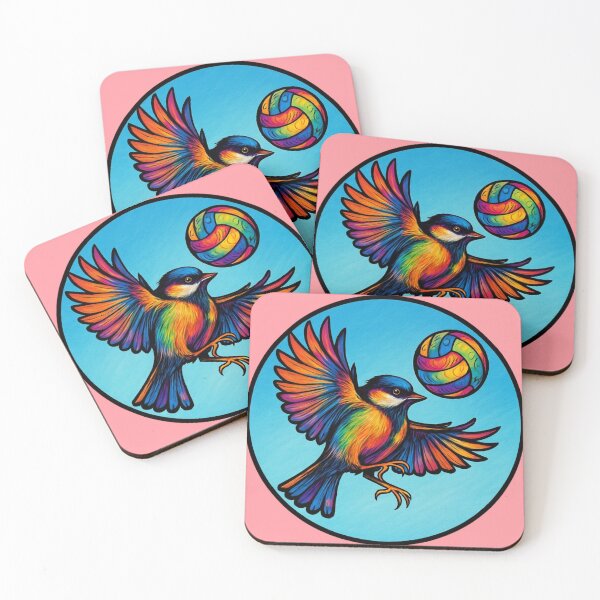 Item preview, Vibrant rainbow-colored tit bird classic tshirt designed and sold by anandsiva2703.