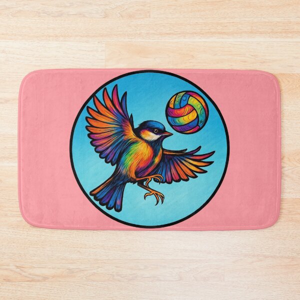 Item preview, Vibrant rainbow-colored tit bird classic tshirt designed and sold by anandsiva2703.