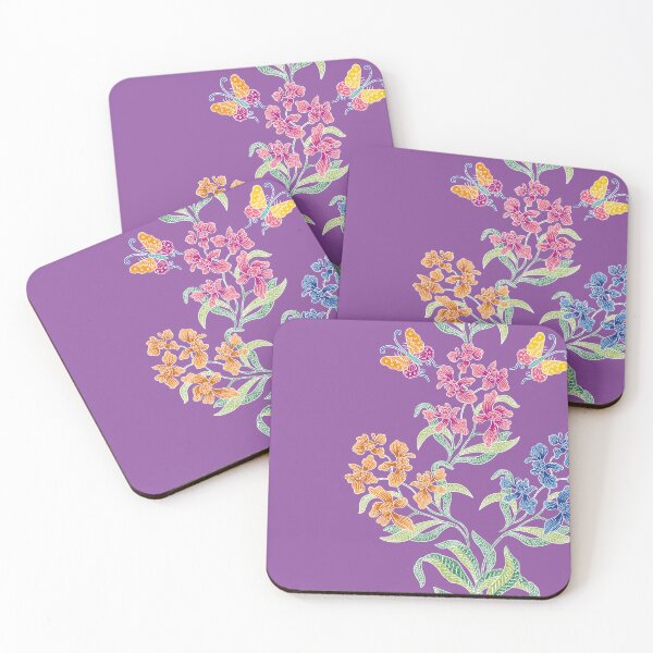 Item preview, Nyonya Batik Orchids Pattern designed and sold by YoungLWorkshop.