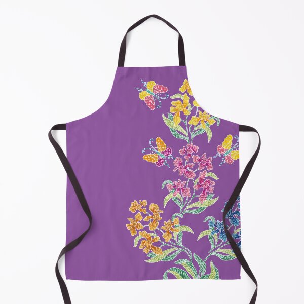 Item preview, Nyonya Batik Orchids Pattern designed and sold by YoungLWorkshop.