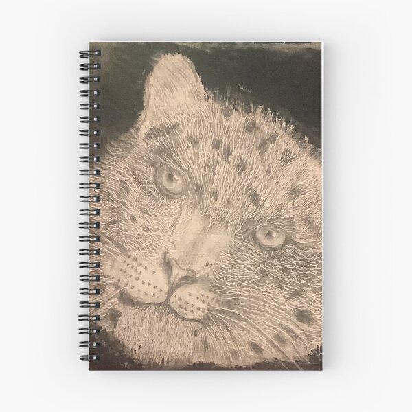 Item preview, Snow leopard head designed and sold by Jacinta hunt.