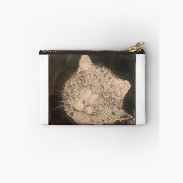 Item preview, Snow leopard head designed and sold by Jacinta hunt.