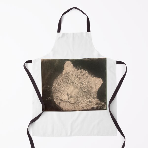 Item preview, Snow leopard head designed and sold by Jacinta hunt.
