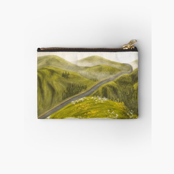Item preview, The Shepherd's Provision Psalm 23 Art - Minimalist Bible Verse Print - Shepherd's Crook River designed and sold by BhupiVision.
