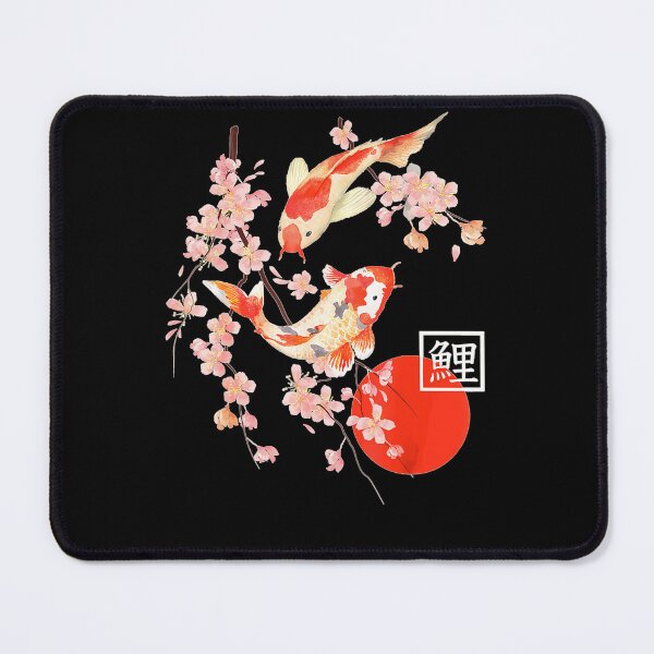 Artikelvorschau, Kirschblüte Koi Karpfen Fisch Japanische Sakura entworfen und verkauft von DanutaLindem.