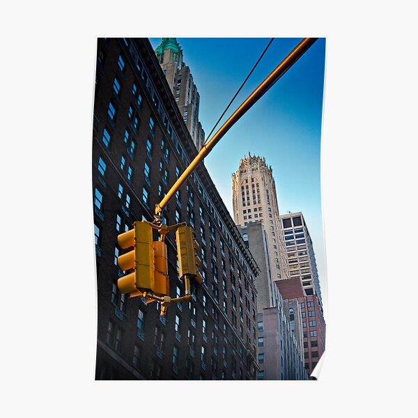 Lexington Avenue, the Waldorf Hotel Poster