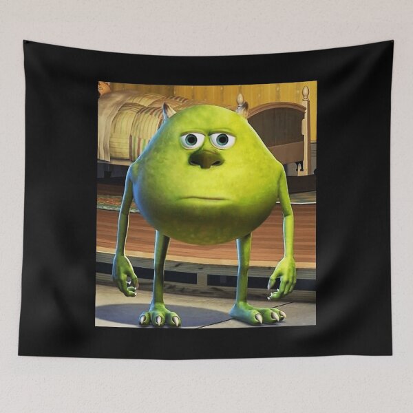 Item preview, Mike Wazowski Meme Funny Two Eyes designed and sold by mansoorgautam.