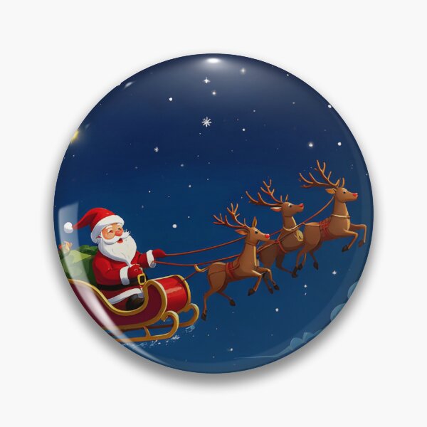 Item preview, Santa Claus In The Sky designed and sold by theworld2021.