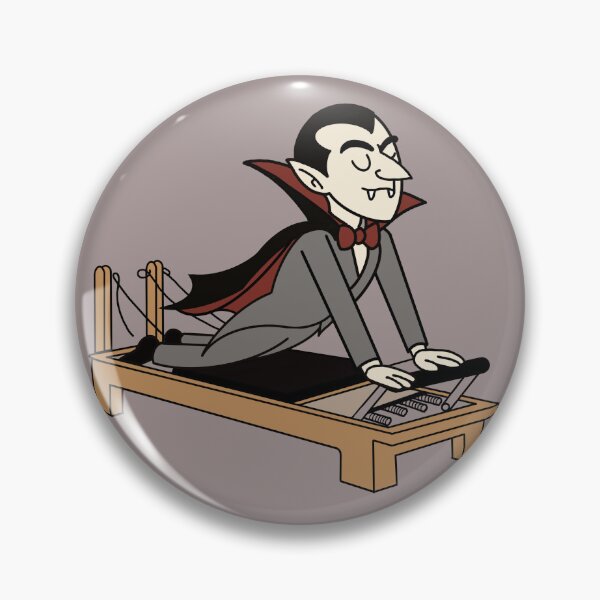 Item preview, Dracula doing a Workout on the Pilates Reformer designed and sold by PPB2020.