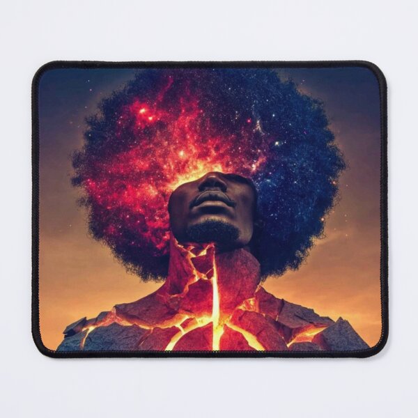 Item preview, Afro Nova abstract  art designed and sold by Blackcanvas444.