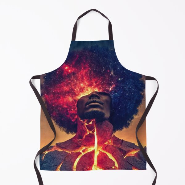 Item preview, Afro Nova abstract  art designed and sold by Blackcanvas444.