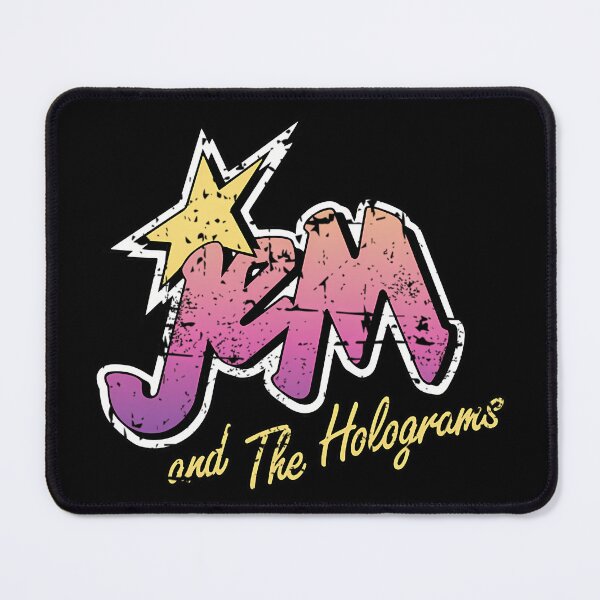 Item preview, Jem And The Holograms Band Cartoon Misfits Distressed 80S Party Mask designed and sold by MrsBobbStiede.