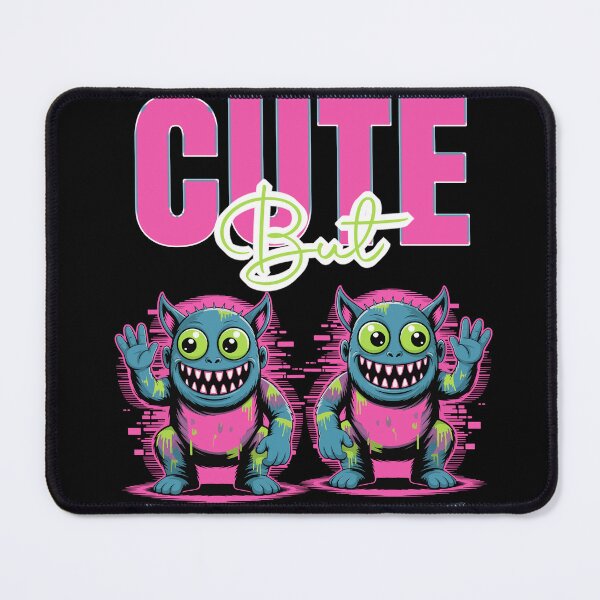 Item preview, Cute but Deadly – Funny Monster / Quirky Graphic T-Shirt designed and sold by Grxcreation.